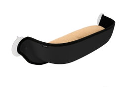 Nayeco Cama para Gatos con Ventosas Negro 65x18x25cm