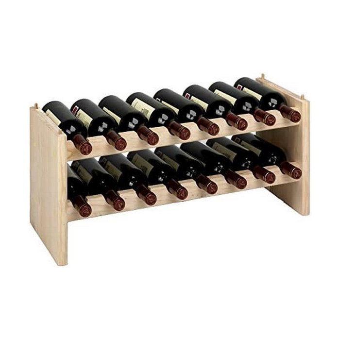 Astigarraga Botellero Merlot de Pino Macizo para 16 Botellas Astigarraga Botellero Merlot de Pino Macizo para 16 Botellas