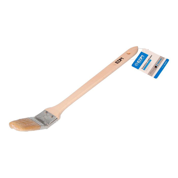 Edm Paletina Radiador 40mm Cerdas Naturales Pintura Todos los Tipos