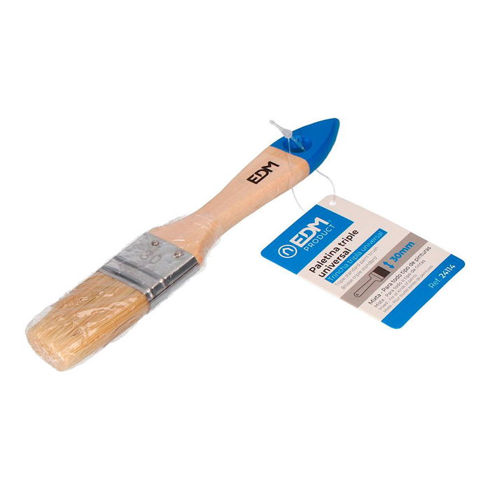 Edm Paletina Triple Standard 30 mm para Todo Tipo de Pinturas y Barnices Edm Paletina Triple Standard 30 mm para Todo Tipo de Pinturas y Barnices