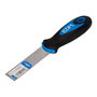 Edm Espatula Profesional Mango Caucho 25 mm Acero Inoxidable Para Emplastar Y Quitar Pintura