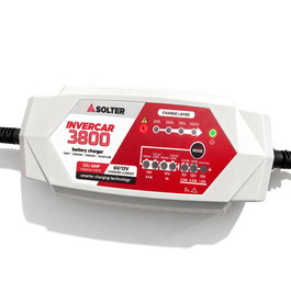 Solter Cargador Inteligente Invercar 3800 6/12/24V