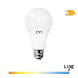 Edm Bombilla LED Standard E27 24W 2700LM 6400K Luz Fría Ø7 x 13,6 cm