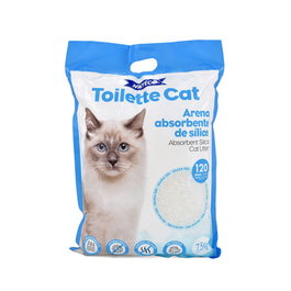 Nayeco Arena de Sílice para Gato Toilette Cat, 7.5 kg para 120 Días