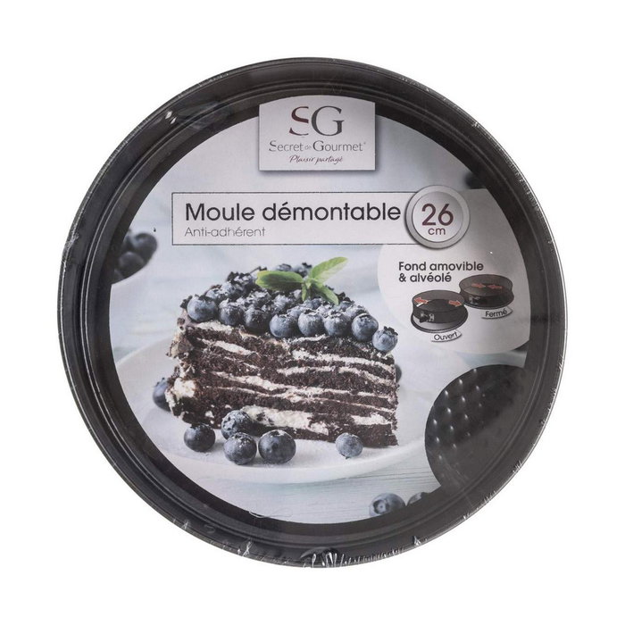 5Five Molde desmontable redondo de 26 cm 5Five Molde desmontable redondo de 26 cm