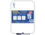 Clipper Pizarra blanca pequeña 18x26 cm con rotulador