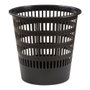 FAIBO Papelera de Rejilla Serie 306 Negra 16L
