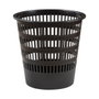 FAIBO Papelera de Rejilla Serie 306 Negra 16L