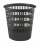 FAIBO Papelera de Rejilla Serie 306 Negra 16L