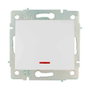 Solera Conmutador luminoso 10ax 250v serie Europa erp02ilqc Blanco