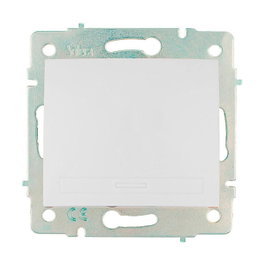 Solera Conmutador serie Europa ERP02QC 10AX 250V Blanco
