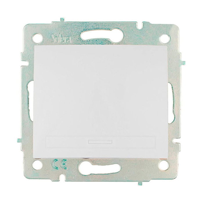 Solera Conmutador serie Europa ERP02QC 10AX 250V Blanco