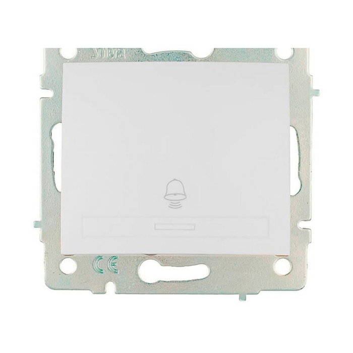 Solera Pulsador 10a 250v serie Europa Blanco Solera Pulsador 10a 250v serie Europa Blanco