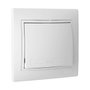 Solera Conmutador de cruce serie Europa Solera ERP09U Blanco