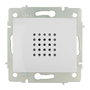 Solera ERP1Z Timbre Zumbador Empotrar 230V 30W Serie Europa Blanco 83x81mm