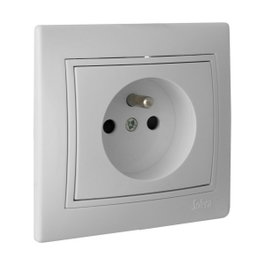 Solera Base bipolar 16A 250V con t/t francesa serie Europa Solera erp60fu