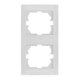 Solera ERP62U Marco Vertical para 2 Elementos Blanco Serie Europa 81x154x10mm