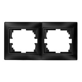 Solera Marco 2 Elementos Horizontal Grafito Serie Europa ERP72NGU 154x81x10mm