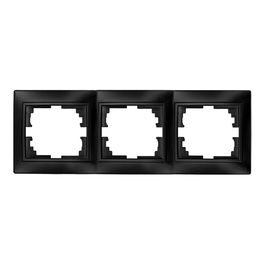 Solera Marco 3 elementos ERP73NGU horizontal grafito 225x81mm Serie Europa