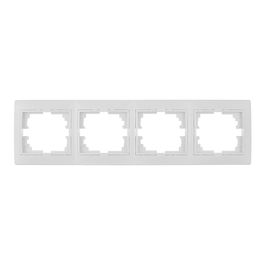 Solera ERP74U Marco Horizontal Blanco para 4 Elementos Serie Europa 296x81mm