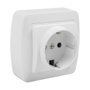 Solera Base bipolar con t/tl superficie mural 74 x 72 x 28 mm