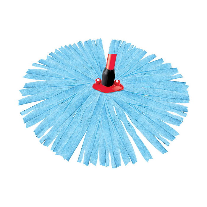 Vileda Fregona de microfibras de tiras Super Azul Vileda Fregona de microfibras de tiras Super Azul