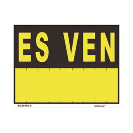 Normaluz Rotulo "es ven" PVC 0.4mm 35x45cm Catalán Informativo Profesional Doméstico
