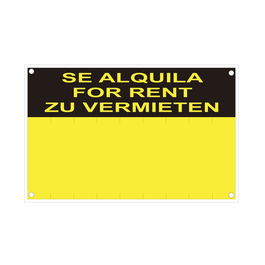 Normaluz Rotulo Se Vende For Sale Zu Verkaufen 45x70cm PVC 0.4mm Amarillo Negro