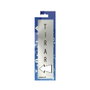 Normaluz Cartel Informativo Tirar Inox Adhesivo 0.8mm 5x20cm