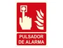 Normaluz Cartel de extinción pulsador de alarma clase B 21x30cm