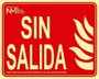 Archivo 2000 Señal de Incendio Sin Salida Rojo Clase B