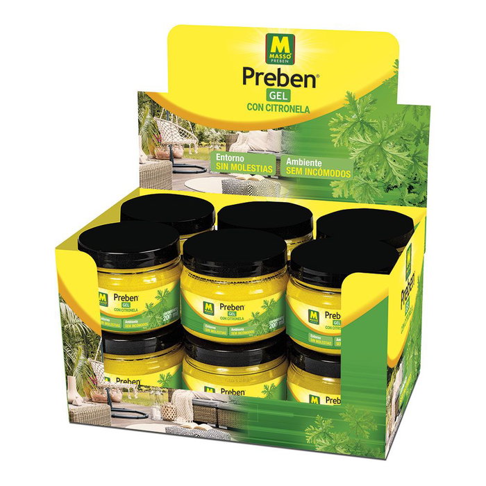Repelente de mosquitos Massó Citronela 200 ml Gel Repelente de mosquitos Massó Citronela 200 ml Gel