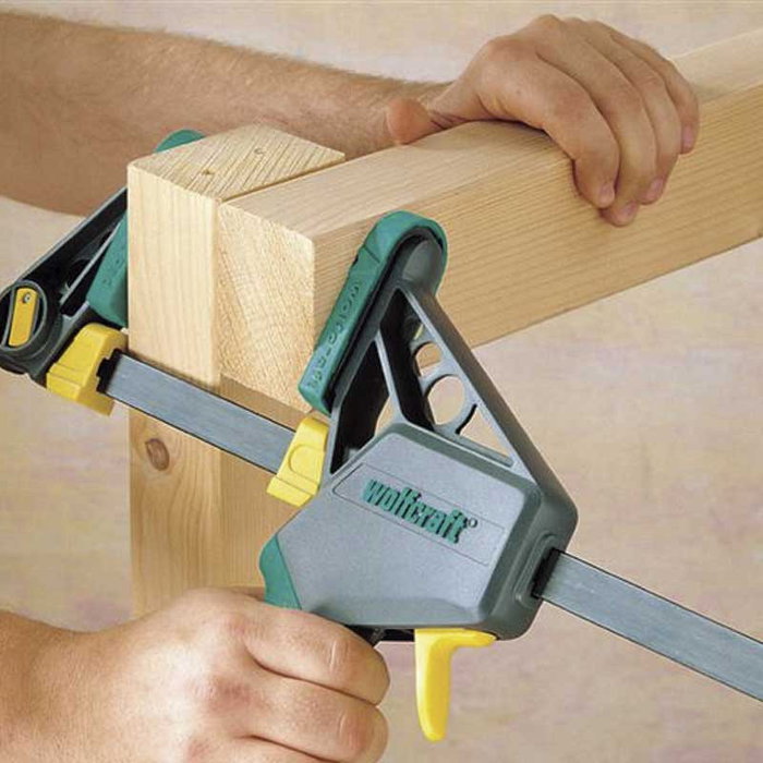 Wolfcraft PRO L One-Hand Clamp 150 mm Wolfcraft PRO L One-Hand Clamp 150 mm