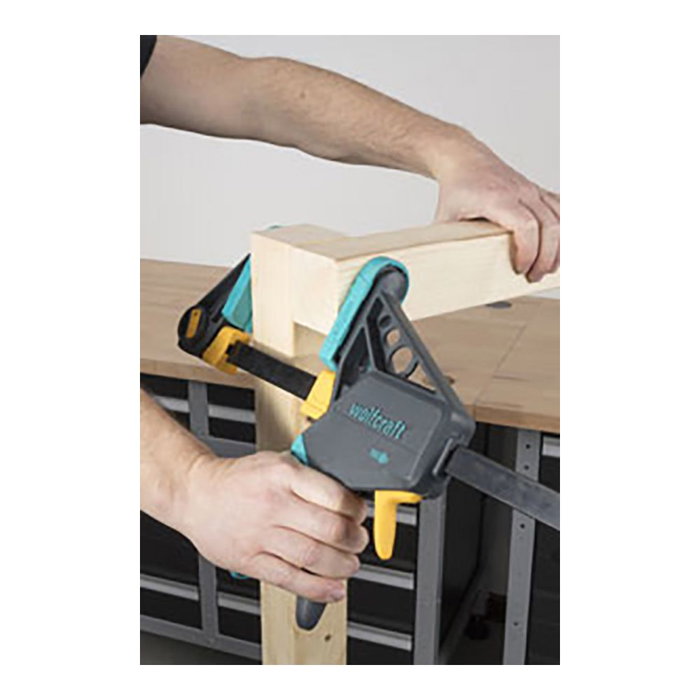 Wolfcraft Sargento Monomanual Profesional 100-300 mm de Largo 100 mm Acero Verde Wolfcraft Sargento Monomanual Profesional 100-300 mm de Largo 100 mm Acero Verde