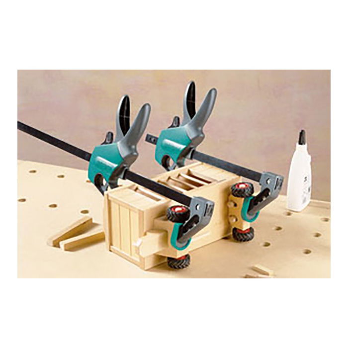 Wolfcraft Sargento Monomanual 75-150 de 75 mm, Tipo Profesional/Doméstico