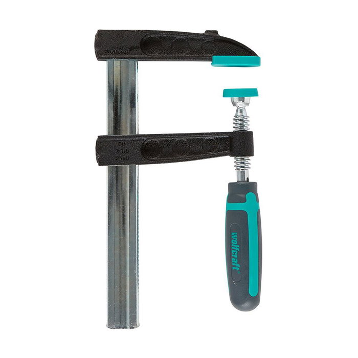 Wolfcraft Sargento de Tornillo 80-150, 1 Pulg, Acero, Profesional/Doméstico, 80 mm Wolfcraft Sargento de Tornillo 80-150, 1 Pulg, Acero, Profesional/Doméstico, 80 mm