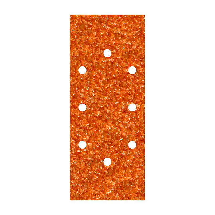 Wolfcraft Hojas de Lijar de Corindón Perforadas Oval, 93 x 230 mm, Grano 40, Pack de 5 Unidades Wolfcraft Hojas de Lijar de Corindón Perforadas Oval, 93 x 230 mm, Grano 40, Pack de 5 Unidades