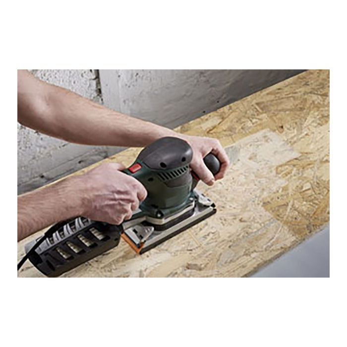 Wolfcraft Hojas de Lijar Corindón 93x230 mm Grano 120, Perforadas Oval, 5 Unidades