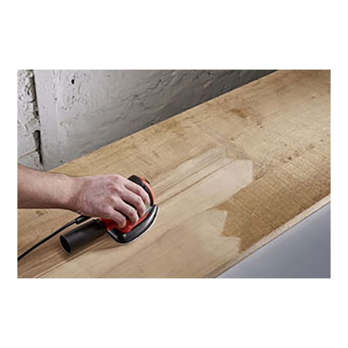 Wolfcraft Hojas de Lijar Adhesivas de Corindón Perforadas, 96 x 136 mm, Grano 80/120/240, Paquete de 10 Unidades