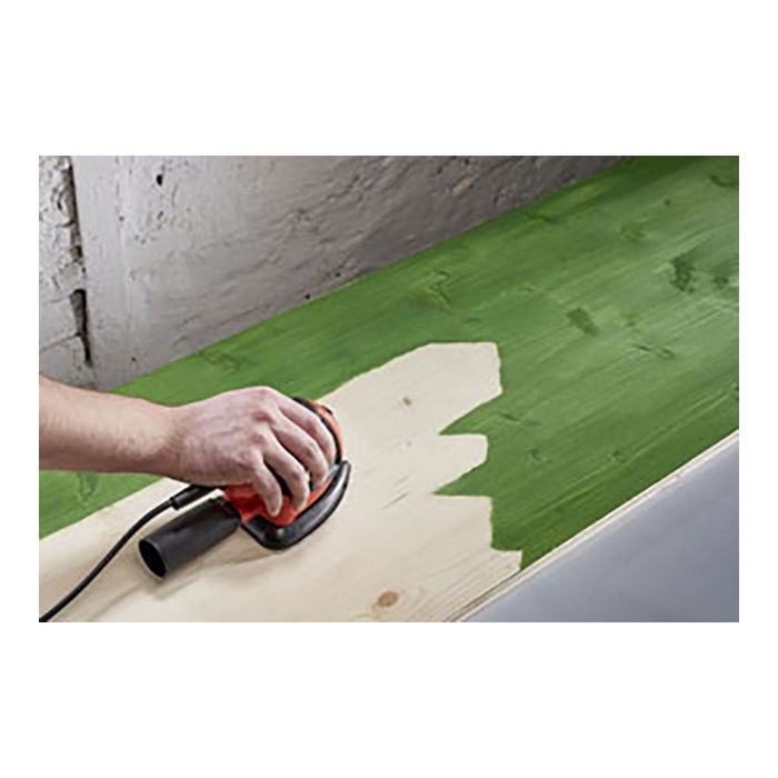 Wolfcraft Hojas de lijar adhesivas de corindón perforadas 96 x 136 mm, grano 240, 10 unidades