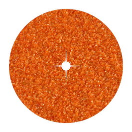 Wolfcraft Discos de Papel Abrasivo de Corindón Ø125 mm, Grano 40, 10 Unidades