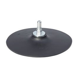 Wolfcraft Plato de Goma Vástago 8 mm Ø125 mm