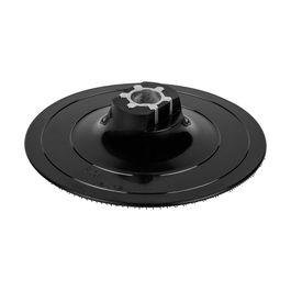 Wolfcraft Plato para Lijar de Adherencia Rosca M14 Ø125 mm