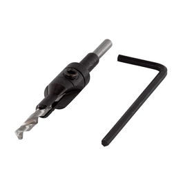 Wolfcraft Broca de taladro para madera ø3,50 / ø5,00 / ø9,50 mm