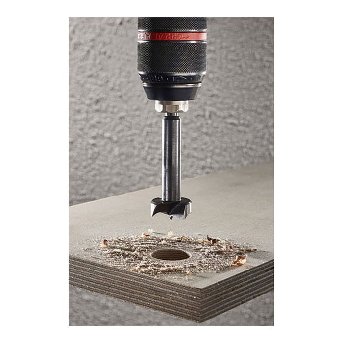 Wolfcraft Fresa de Embutir Cilíndrica ø35 mm x 53 mm