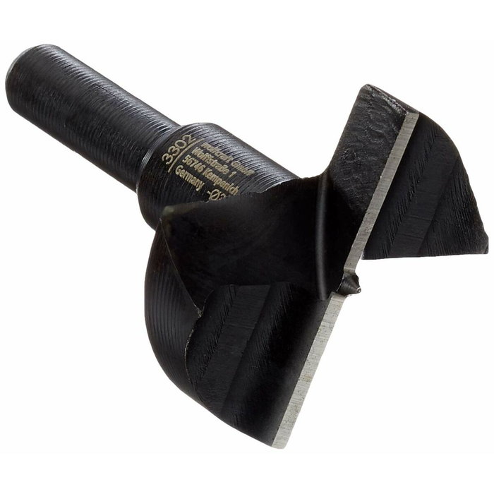 Wolfcraft Fresa de embutir cilíndrica de 35,00 mm x 53 mm