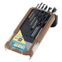 Wolfcraft Juego de 6 Brocas Espiral para Madera