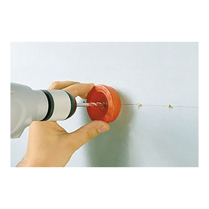 Wolfcraft Recoge Polvo para Broca ø4,00 - ø8,00 mm Naranja Profesional Doméstico