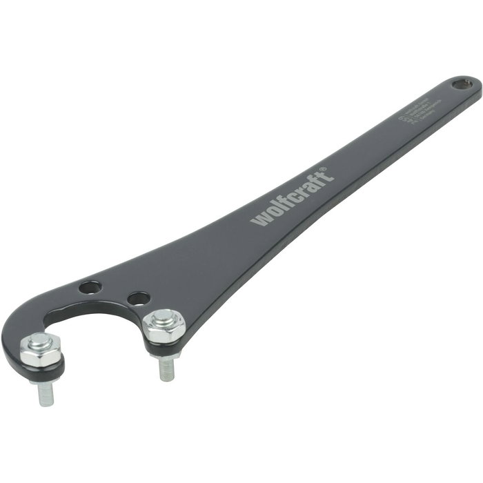 Wolfcraft Llave de brida universal para amoladoras angulares