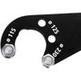 Wolfcraft Llave de brida universal para amoladoras angulares